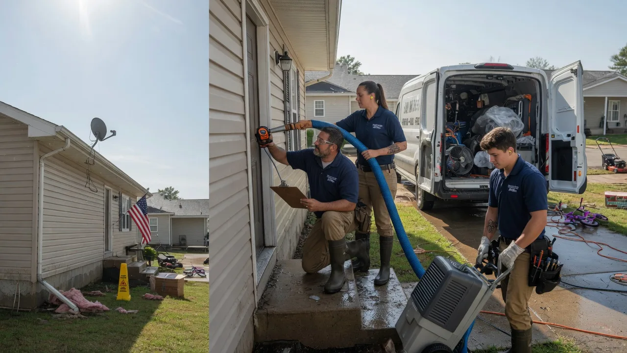 Ceiling Water Damage Restoration in Deering, MO near me